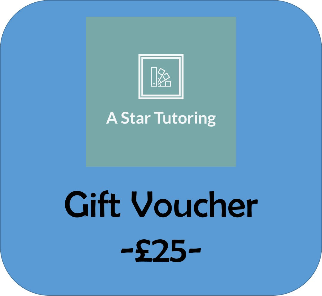 A Star Tutoring Gift Voucher - £25