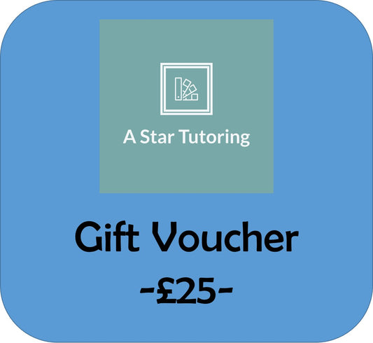 A Star Tutoring Gift Voucher - £25